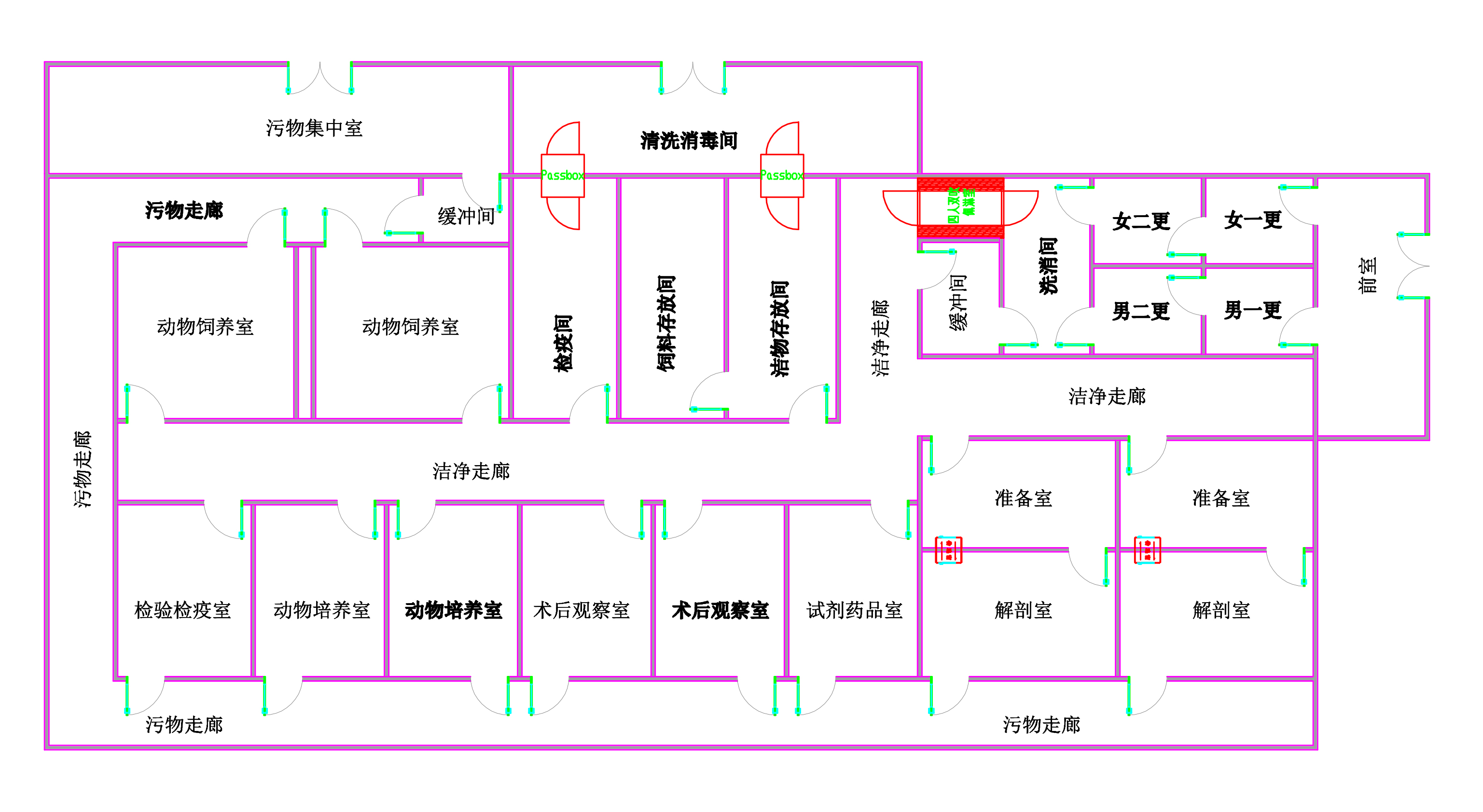 實驗室布局圖